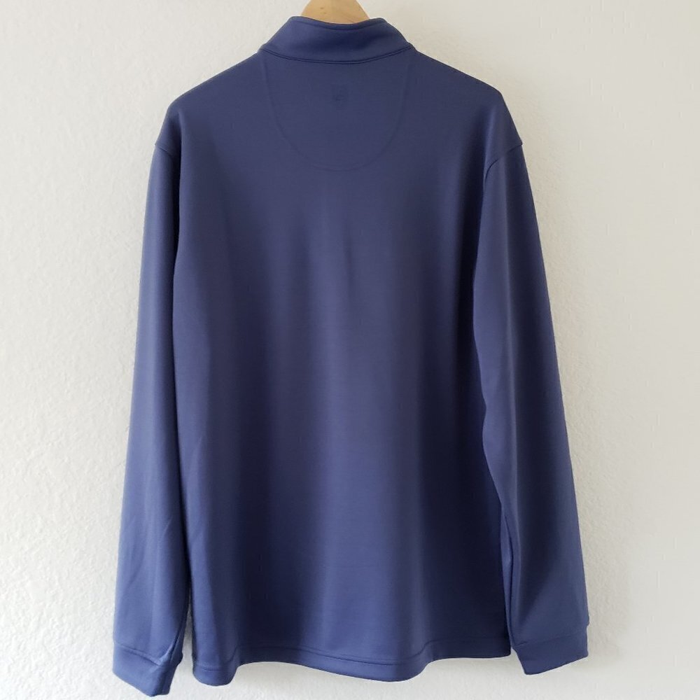NWT -  Bolle  Blue Performance Long Sleeve 1/4 Zip - Size L - Picture 2 of 4